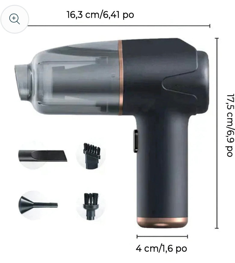 đAspirateur soufflant, aspirant et gonflant tout-en-un sans fil pour la maison et la voituređ„